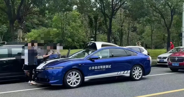 小米自動(dòng)駕駛測試汽車